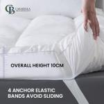 Casabella 4 Inch Soft Hypoallergenic Mattress Topper