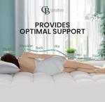 Casabella 4 Inch Soft Hypoallergenic Mattress Topper