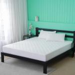 Quilted Single Mattress Protector With Deep Skirt