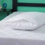 Quilted Single Mattress Protector With Deep Skirt