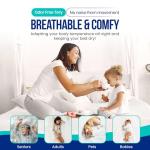 Waterproof Single Mattress Protector Soft Hypoallergenic
