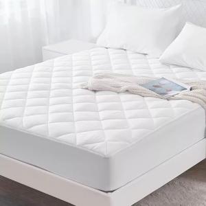 King Size Fitted Mattress Protector with Skirt