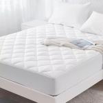 King Size Fitted Mattress Protector with Skirt