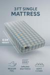 Jumpi 3ft Economy Sprung Mattress - 6 Inch Deep