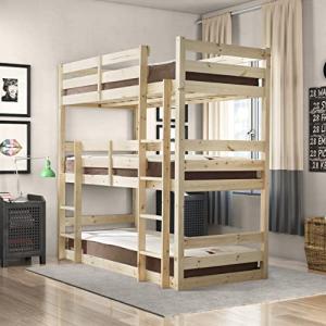 Triad Triple Sleeper Bunk Bed With Side Ladder