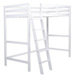 Solid Pine Loft Bed with Desk – Bunk Bed