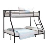 Panana Triple Bunk Bed Frame in Multiple Colors