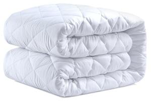Quilted Double Bed Mattress Protector Anti Allergy
