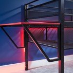Mid Sleeper Gaming Bunk Bed with Desk