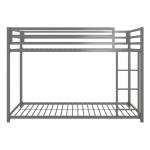 DHP Miles Metal Bunk Bed Silver