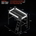 Gaming Bunk Bed with Desk for Kids