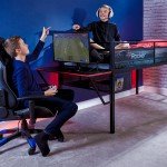 Mid Sleeper Gaming Bunk Bed with Desk