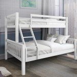 Blisswood Triple Bunk Bed Solid Pine Frame