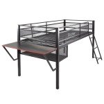Mid Sleeper Gaming Bunk Bed with Desk