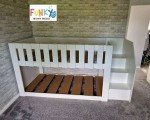Funky Bunk Bed with Stairs and Storage