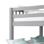 Triple Bunk Beds for Kids with Stairs