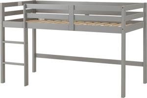 Grey Slate Mid Sleeper Bunk Bed By Seconique