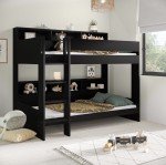 Kids Bunk Bed with Stairs and Storage
