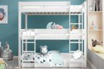 Triple Sleeper Bunk Bed for Kids – Pine Wood