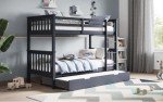 Flair Zoom Detachable Bunk Bed with Trundle