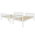 Panana Triple Sleeper Bunk Bed Frame - Grey