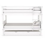 Kids Bunk Bed with Trundle and Stairs