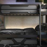 Battalion Gaming Bunk Bed with Trundle - Grey