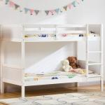 Junior Vida Gemini White Pine Bunk Bed Frame