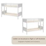 Junior Vida Gemini White Pine Bunk Bed Frame