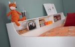Julian Bowen White Wood Midsleeper Bunk Bed