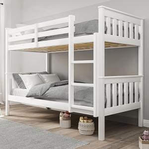 Blisswood Solid Wood Double Bunk Bed For Kids