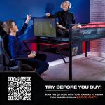 Mid Sleeper Gaming Bunk Bed with Desk