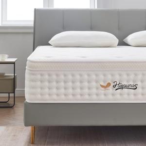 10.2-Inch King Size Hybrid Mattress with Pocket Springs