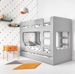 Kids Bunk Bed with Trundle for Extra Sleep Space