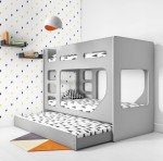 Kids Bunk Bed with Trundle for Extra Sleep Space