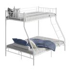 Triple Metal Bunk Bed Frame for Kids and Adults