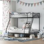 Sturdy Triple Bunk Bed Frame for Kids & Adults