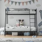 Sturdy Triple Bunk Bed Frame for Kids & Adults
