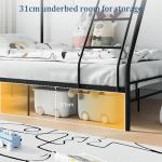 Sturdy Triple Bunk Bed Frame for Kids & Adults