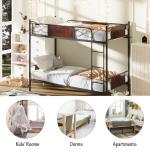 Multigot 3FT Metal Bunk Bed with Ladder