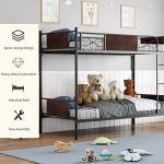 Multigot 3FT Metal Bunk Bed with Ladder