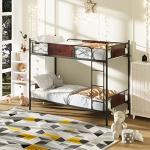 Multigot 3FT Metal Bunk Bed with Ladder