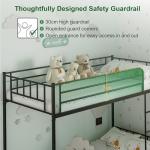 Sturdy Twin Over Twin Metal Bunk Bed