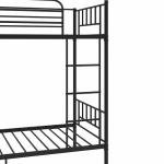 Sturdy Twin Over Twin Metal Bunk Bed