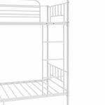 Sturdy Twin Over Twin Metal Bunk Bed