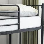 Karlhome Twin Over Twin Metal Bunk Bed with Drawers