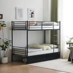 Heavy Duty Twin Over Twin Bunk Bed Frame