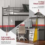 Multigot Loft Bunk Bed with Safety Guardrail