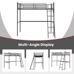 Multigot Loft Bunk Bed with Safety Guardrail