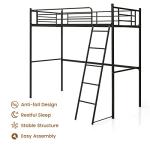 Multigot Loft Bunk Bed with Safety Guardrail